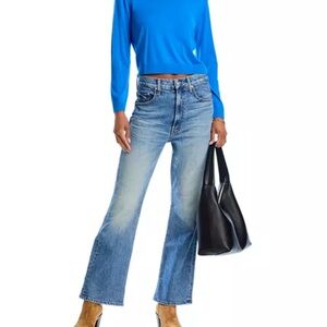 MOTHER Flare Jeans in Light Blue
